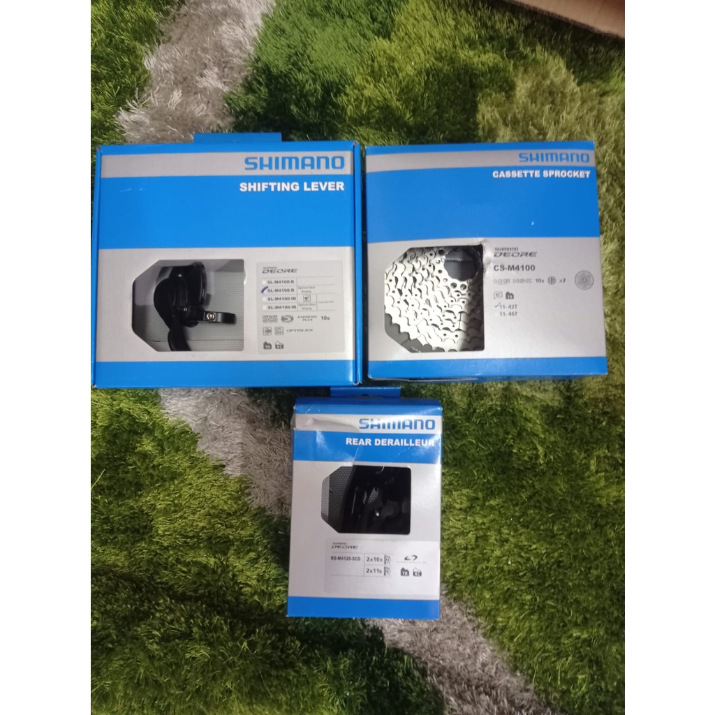 MINI GROUPSET SHIMANO DEORE M4100 10 SPEED