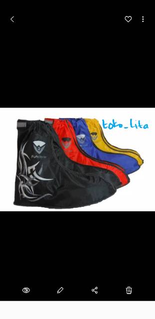 Cover Shoes/Jas Sepatu/Sarung Sepatu/Jas Hujan Sepatu Anti Air FUNCOVER Pria Wanita-1