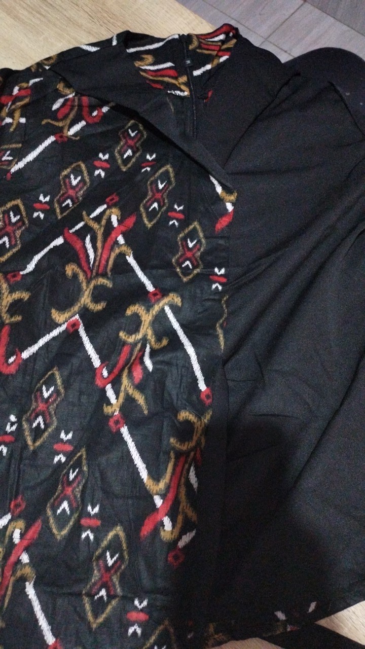 Kenongo Batik Atasan - Batik Wanita Risna Hrb026 Blus Batik Exsclusive Solo M L Xl Xxl Bb 021