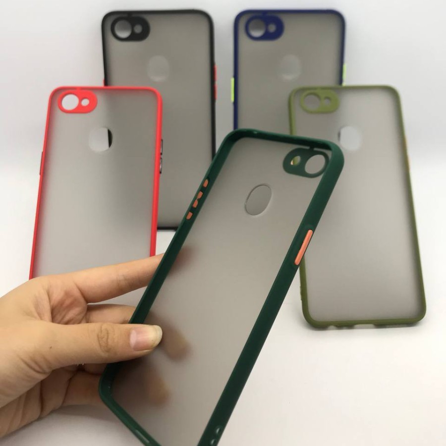 OPPO F1 F1+ F3 F3+ F3 PLUS F5 F7 CASE SOFT DOFF MATTE HARDCASE COLOUR TRANSPARAN