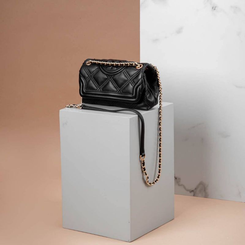 ready Tas tory burch fleming soft mini bag black asli