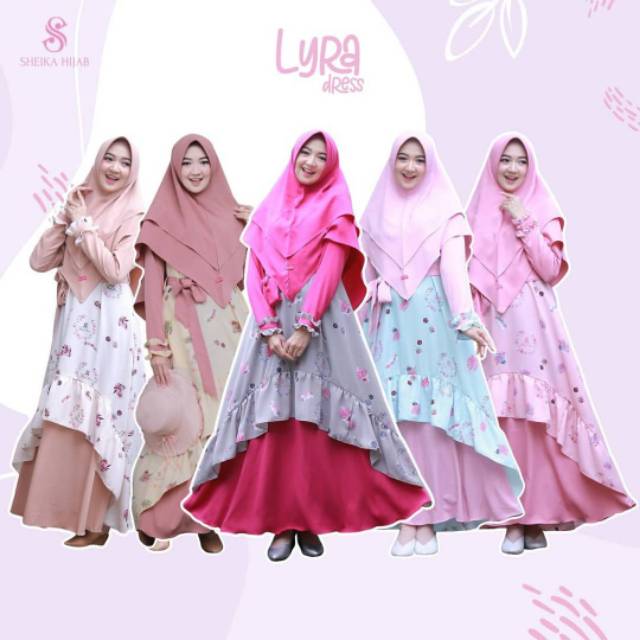 LYRA DESS by SHEIKA HIJAB ORI