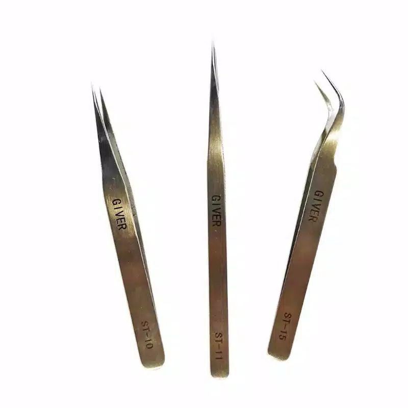 Jual PINSET VINSET 3 IN 1 GIVER ISI 3 penjepit pingset lurus dan ...