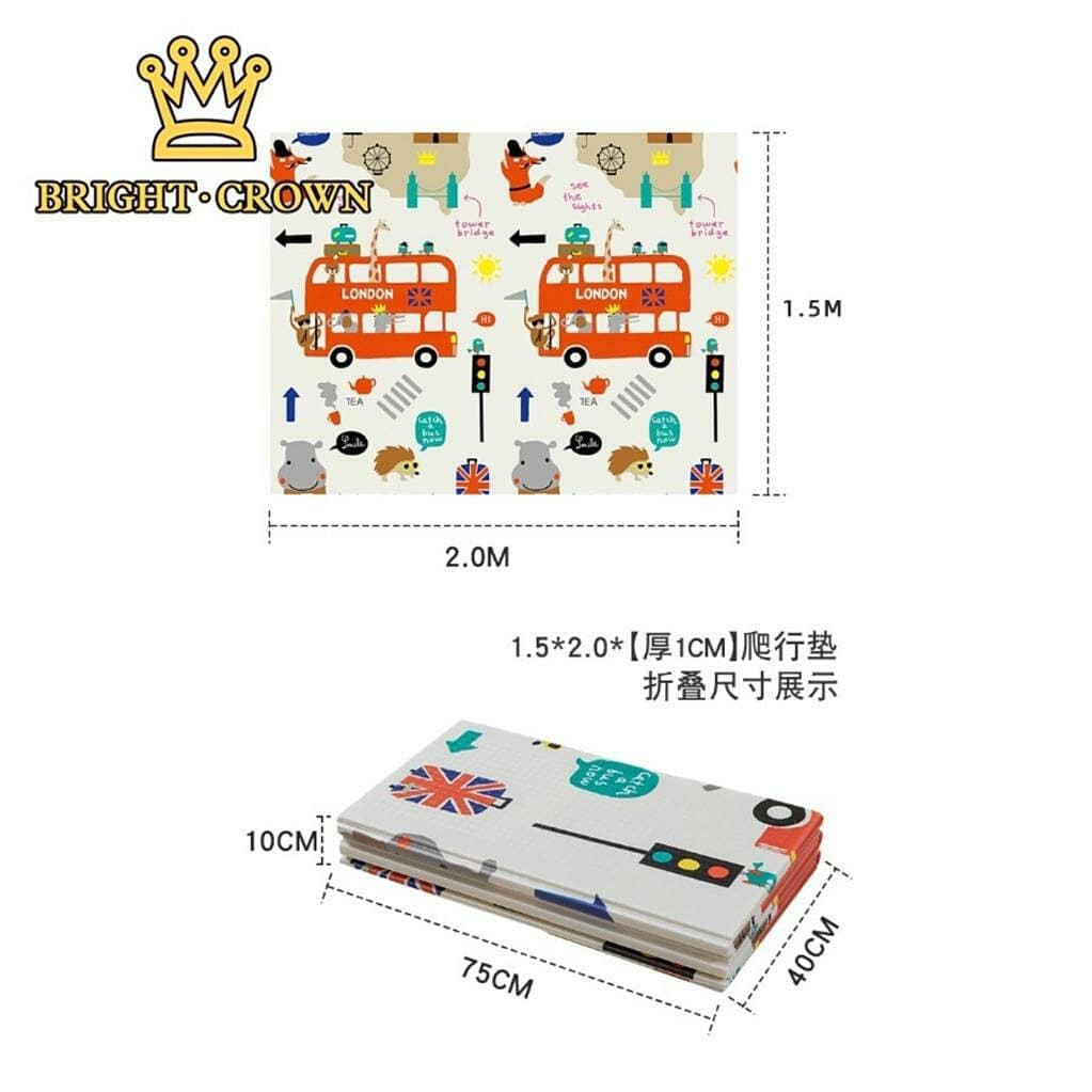 Bright Crown XPE Play Mat Alas Tempat Main Anak Bayi PlayMat