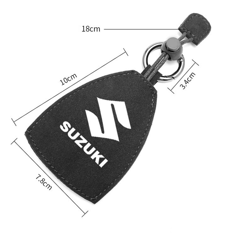 Suede Car key bag Universal fob for Suzuki Car Key Case