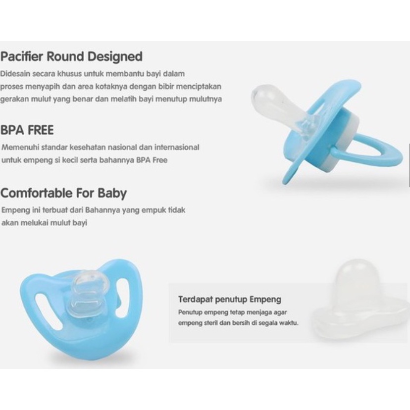 Reliable Empeng Aurora Ortho Bayi RNP-8832