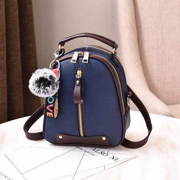 Trend [LOKAL] FOREVER YOUNG - D1072 TAS MILEA -Tas Ransel Backpack [Bisa Ransel Bisa Selempang] ★