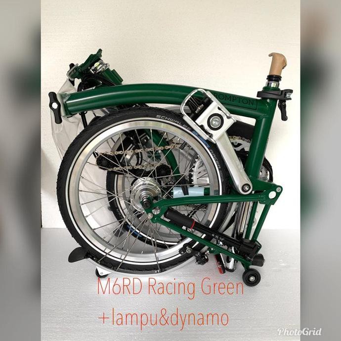 Brompton M6RD Racing Green