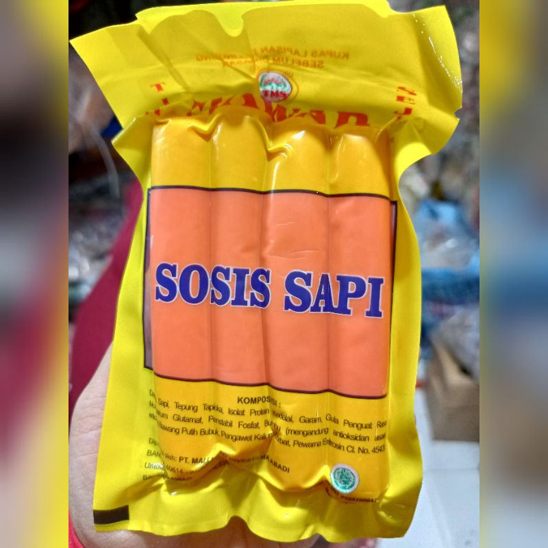 

SOSIS MAWAR KECIL 85g