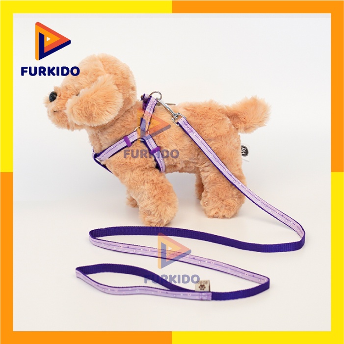 Richu Pet Harnest Leash / Tali Tuntun Anjing Kucing BO-1037B