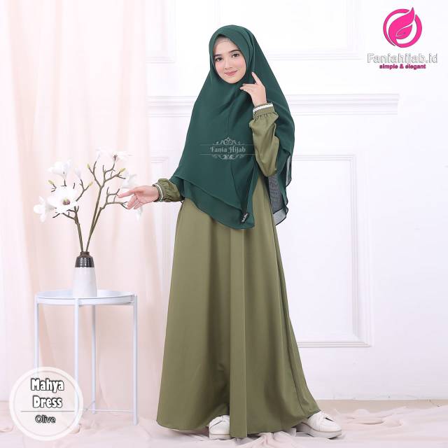 MAHYA DRESS BY FANIA HIJAB / DRESS TOYOBO