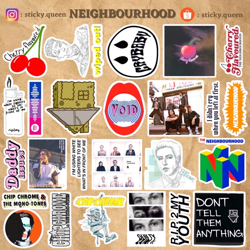 

STICKER TUMBLR NEIGHBOURHOOD