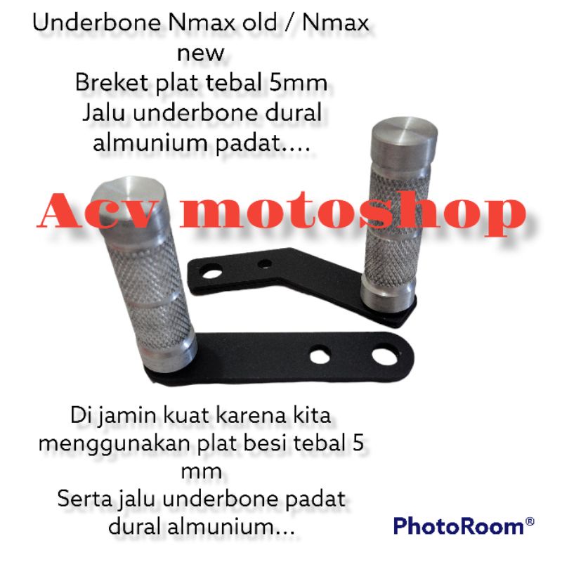 Underbone Aerox Old dan Nmax Old PLAT tebal jalu padat dural