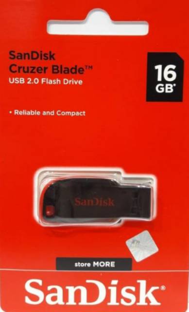 Flashdisk usb Sandisk cruzer blade 16GB