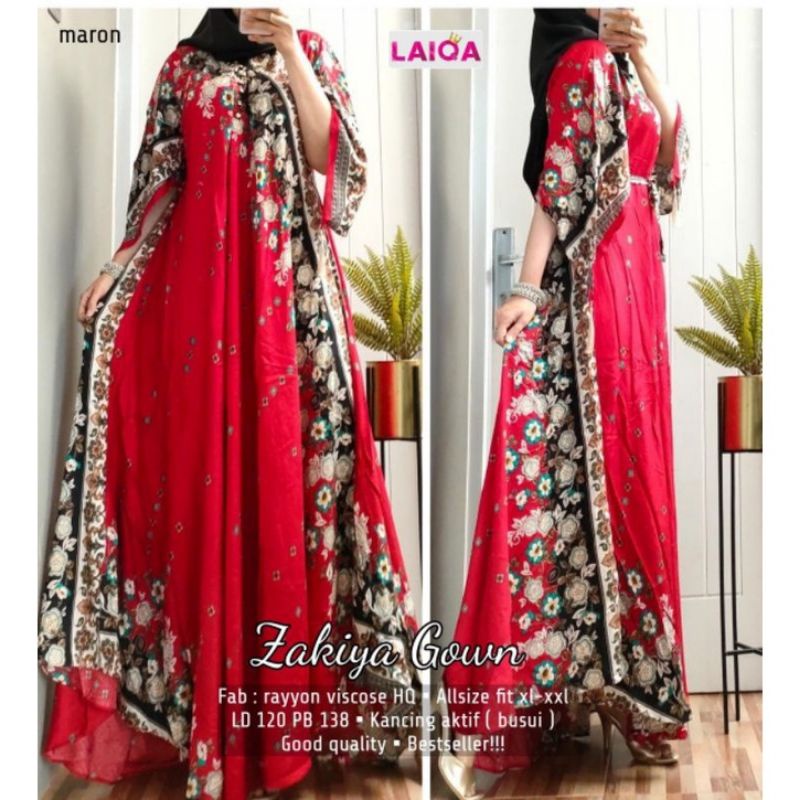 ZAKIYA RAYON GOWN