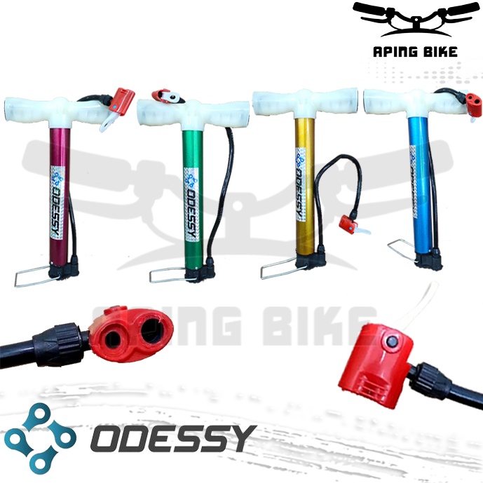 Pompa Ban Sepeda Odessy 3526 Pompa Terbalik Hydraulic Sepeda Motor