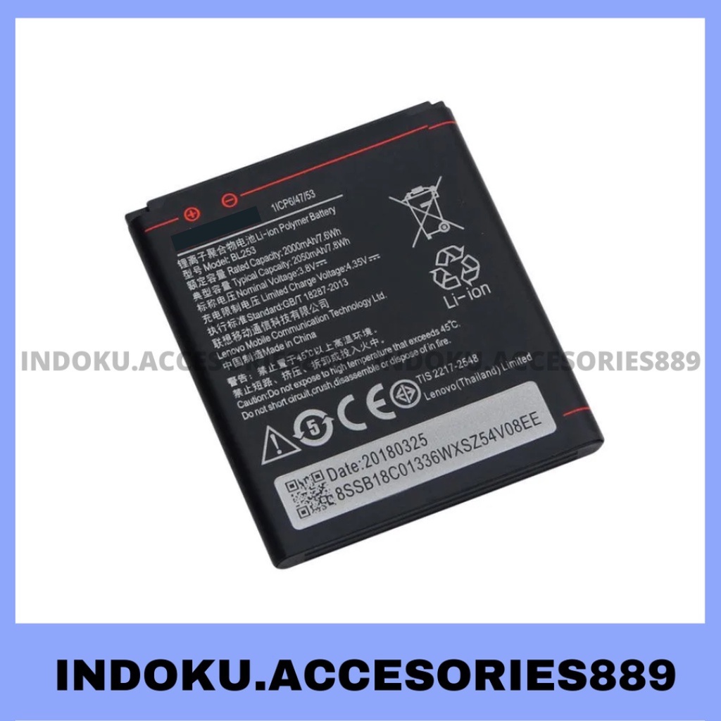 BATERAI BATTERY A1000/BL-253 ORIGINAL