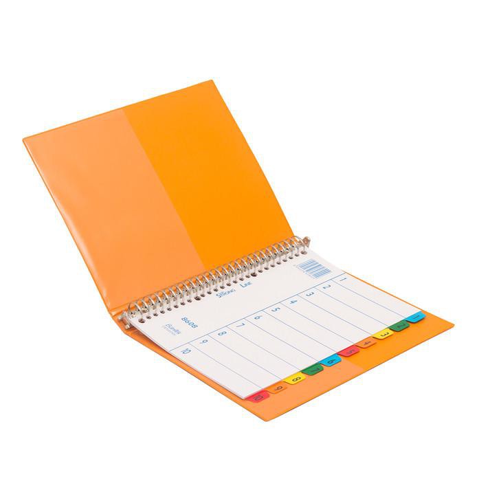 

Bantex Index (1-10) 26 Holes For Multiring Binder B5 #8608 00
