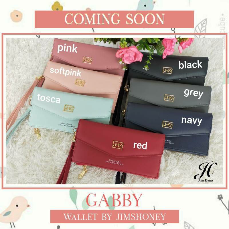 Aira Gabby Amanda Aurelia wallet jimshoney original dompet wanita import murah realpic cod ayra