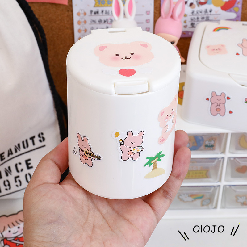 Winzige Sticker Storage Box Stationary Equipment Untuk Penyimpanan Umum Di Kantor Sekolah-ol