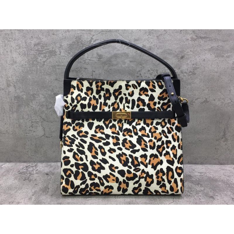 TORY BURCH Lee Radziwill Shearling Deconstructed Soft Satchel Big