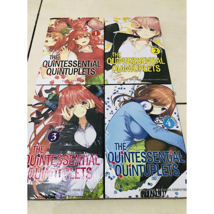 

Paket buku komik the quintessential quintuplets set