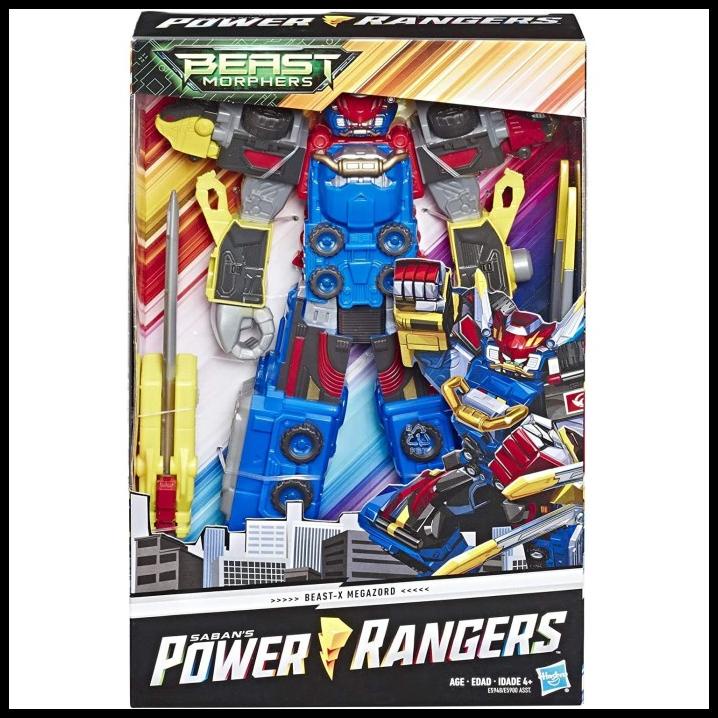 Power Rangers Beast Morphers Beast X Megazord Robot Mainan Anak