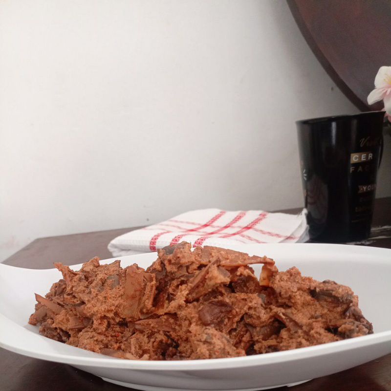 

Rendang Jantung Pisang