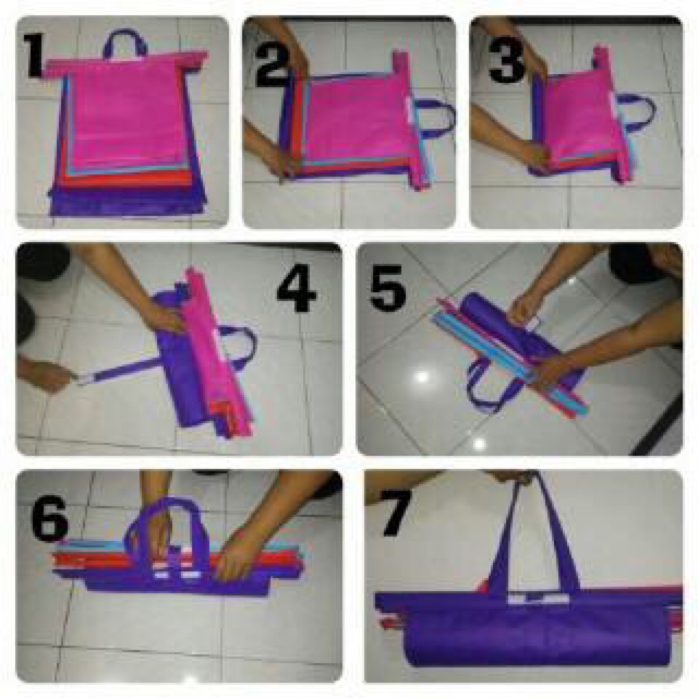 Shopping trolley bag Go Green 4in1  Pengganti Plastik
