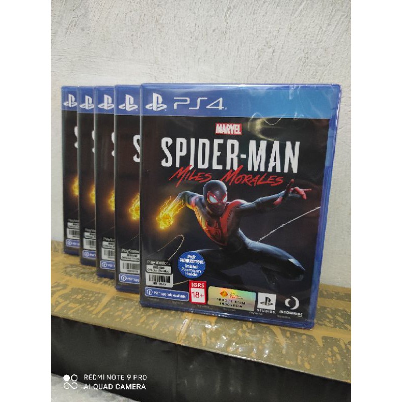 PS4 Marvel Spiderman Miles Morales