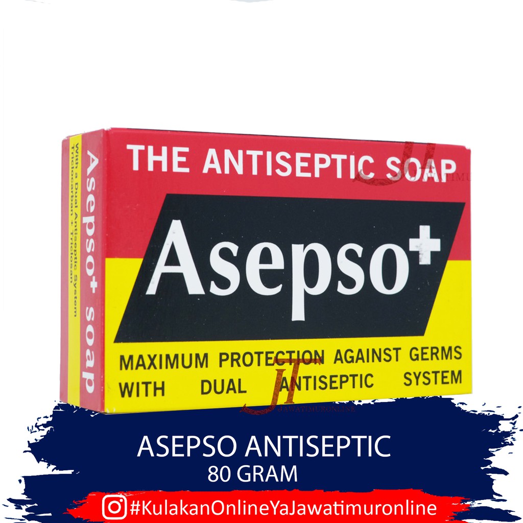 Sabun Antiseptik Sabun Cuci Tangan Antiseptik Sabun ASEPSO / Sabun Batang ASEPSO