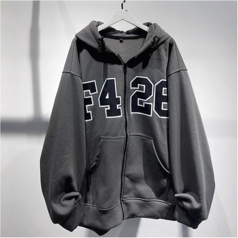 XXL ZIPER F426 HOODIE | JAKET ZIPER HOODIE PRIA WANITA | JACKET UNISEX