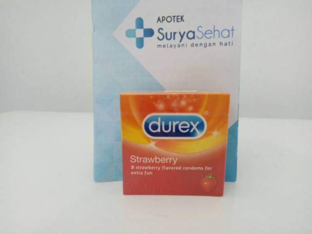 Durex Kondom 3s/12's - Kondom Durex 3s / 12s- Durex isi 12