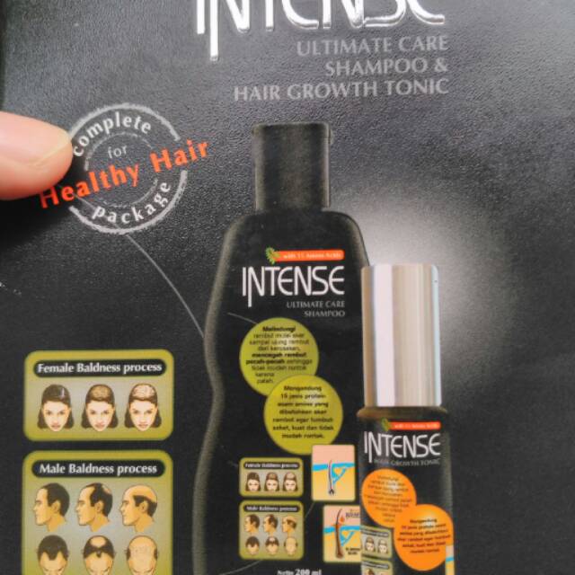 Intense Ultimate Care Shampoo 200 ml &amp; Hair Tonic 35 ml