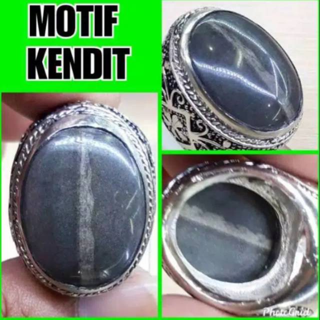 Batu akik motif langka motif kendit garansi batu asli