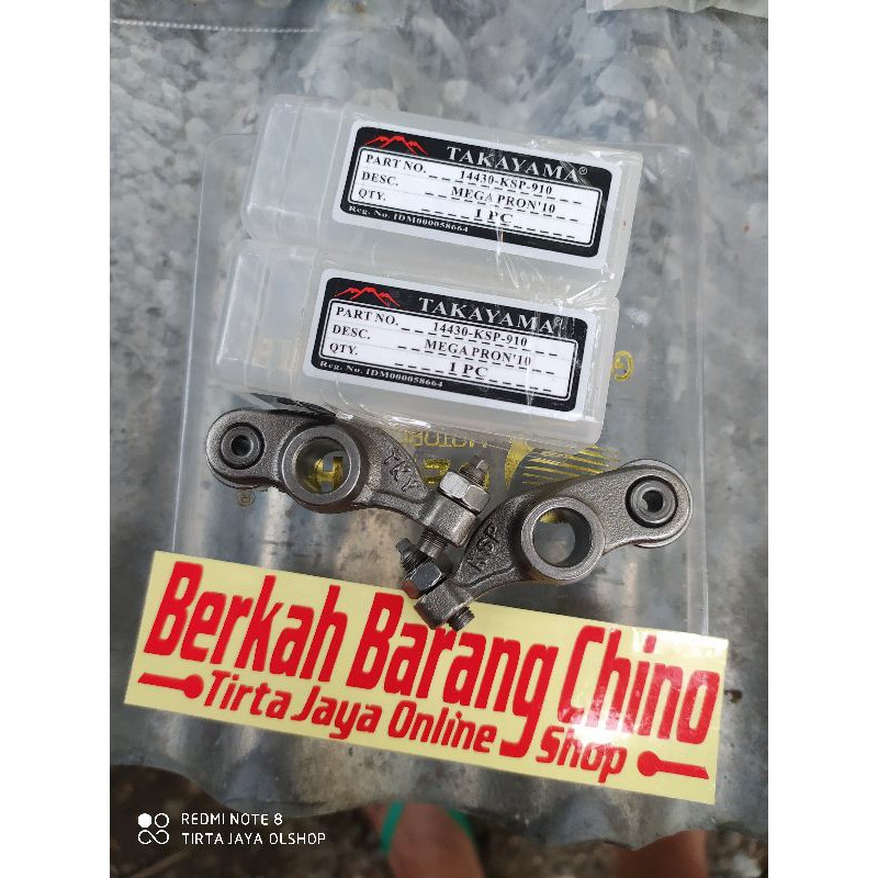 temlar pelatuk roler rra megapro new monosock  crf 150L takayama