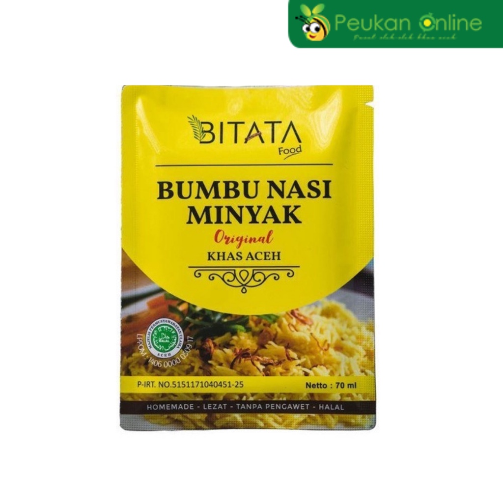 

Bumbu Nasi Minyak Khas Aceh 70 Ml - Bumbu Nasi Gurih Aceh