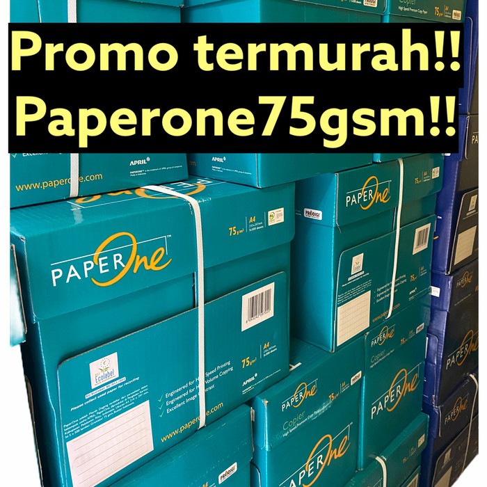 

HOT SALE - KERTAS HVS A4 70GSM PAPER ONE KERTAS HVS