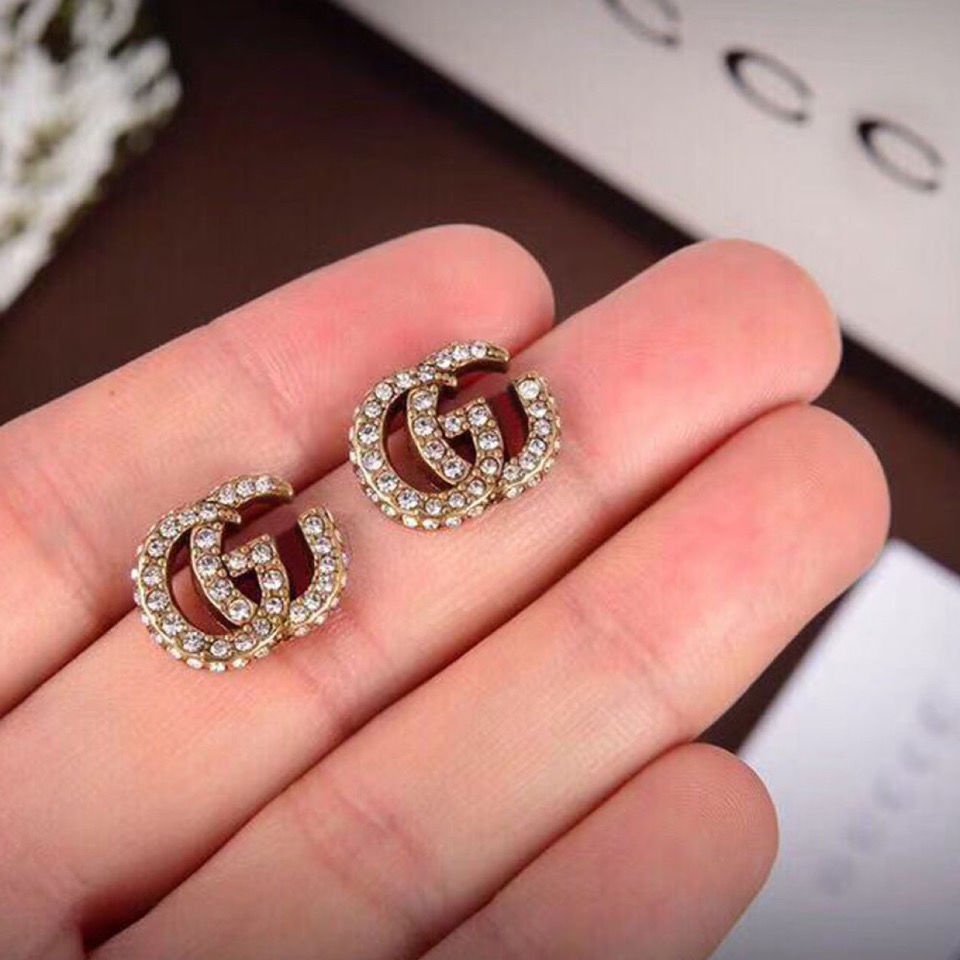 Anting Tusuk Model G Ganda Untuk Wanita