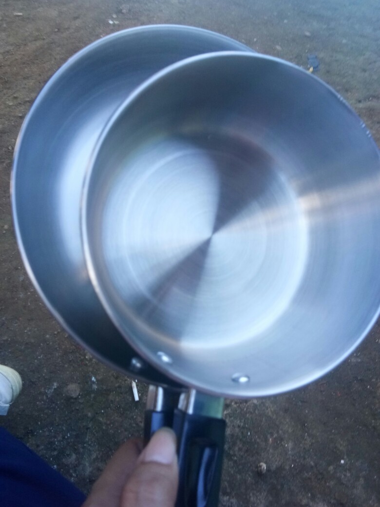 Home-klik Maspion Panda Fit A Set Wajan Penggorengan Sauce Pan 16 Cm & Fry Pan 20 Cm