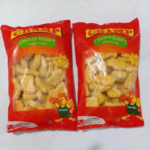 

MAKANAN BEKU / CHAMP NUGGET AYAM 1KG NON COD
