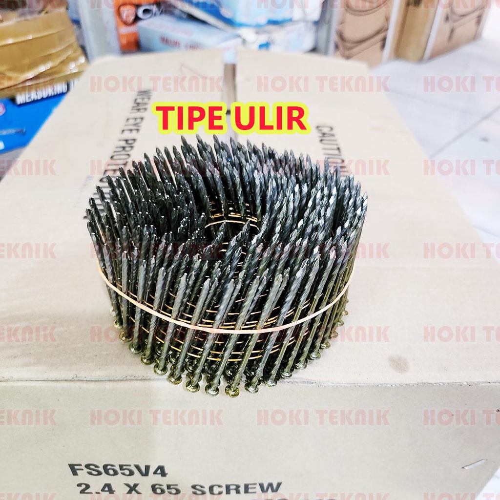 Paku Koil 6.5 CM ULIR Paku Palet FS565V4 - 300pcs