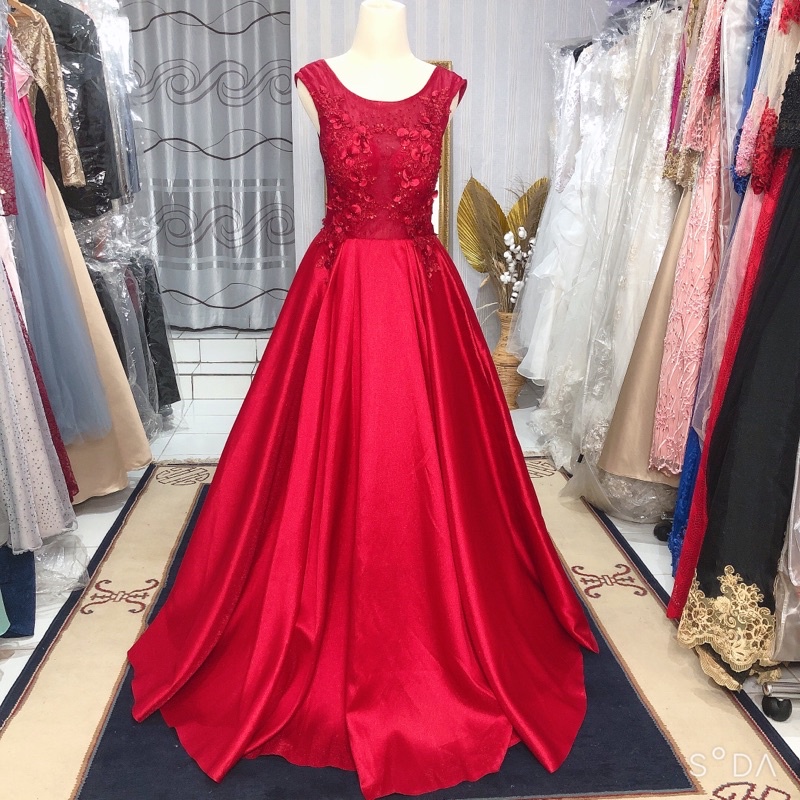 cuci gudang bridal: preloved gaun second gaun malam gaun pengantin gaun promnight dress wedding gown second