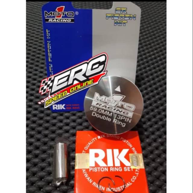 PISTON MOTO 1 59MM PEN 13