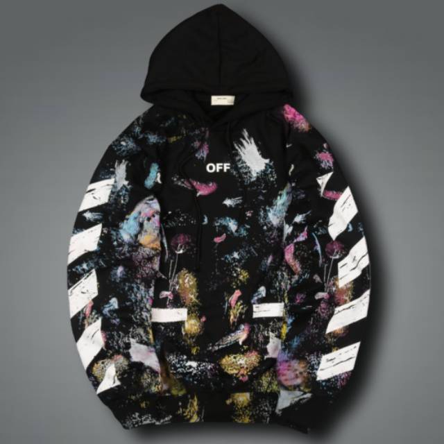 Hoodie Off White Galaxy