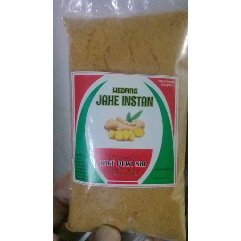 

Jahe Instan Produk asli buatan KWT Desa Pakuncen, Selomerto,Wonosobo, Jateng