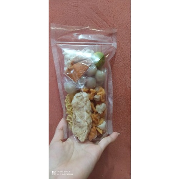 

baso aci instan, kemasan pouch murah