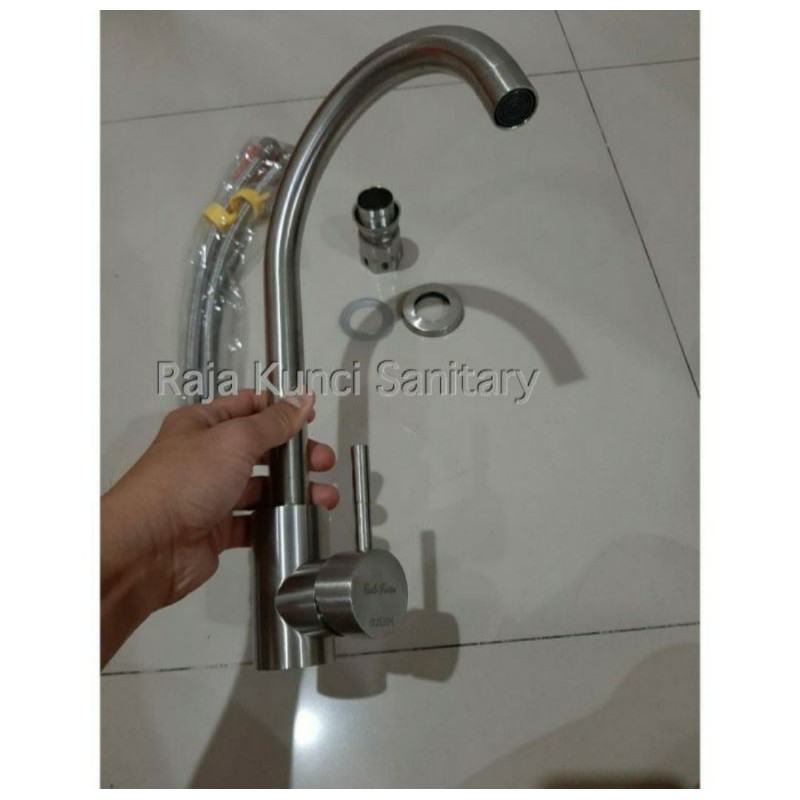 Kran Cuci Piring Meja Panas Dingin/Kran Angsa Sink Meja/Kran Mixer/Kran Dapur/Kran Kitchen Sink