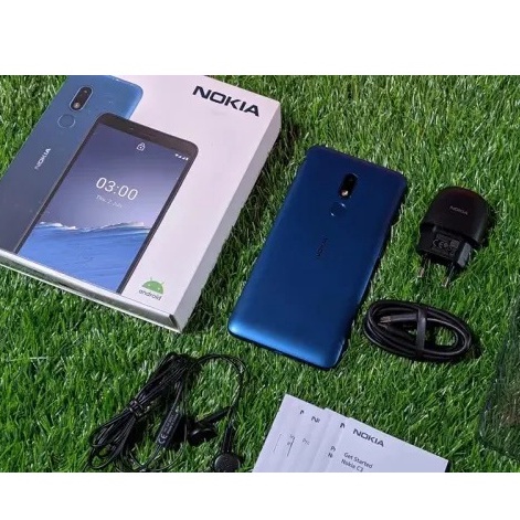 BARU NOKIA C3 Android New FEATURES Sensors - Fingerprint Sinyal 4G