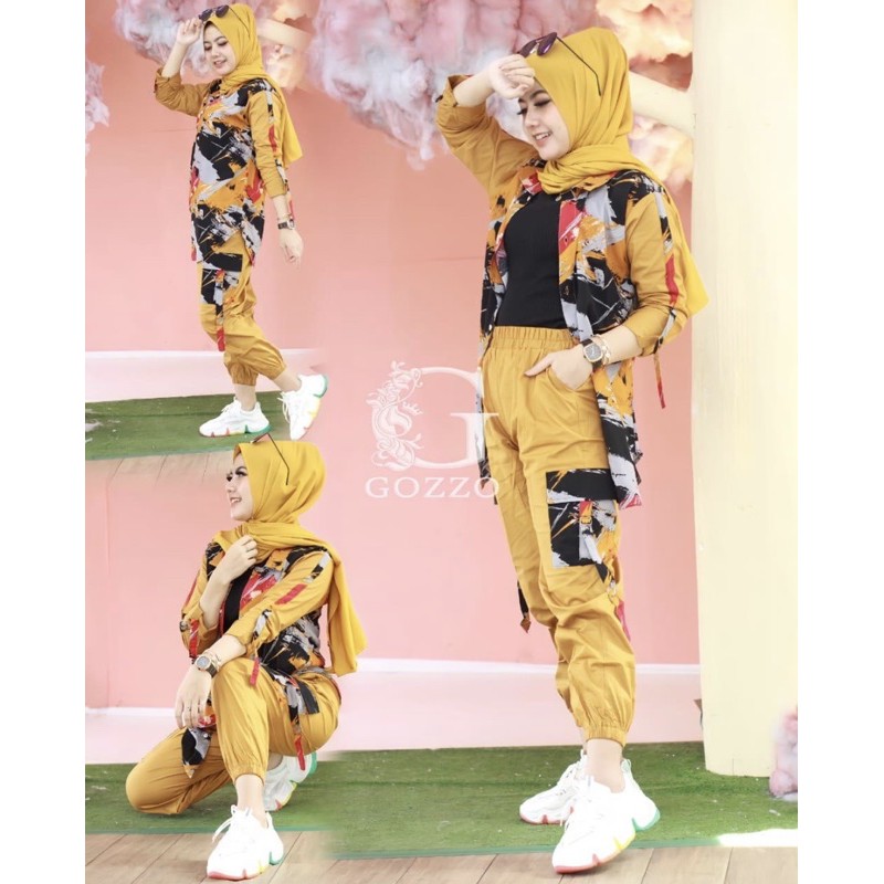 Set Gozzo dan Jaket Chatifa